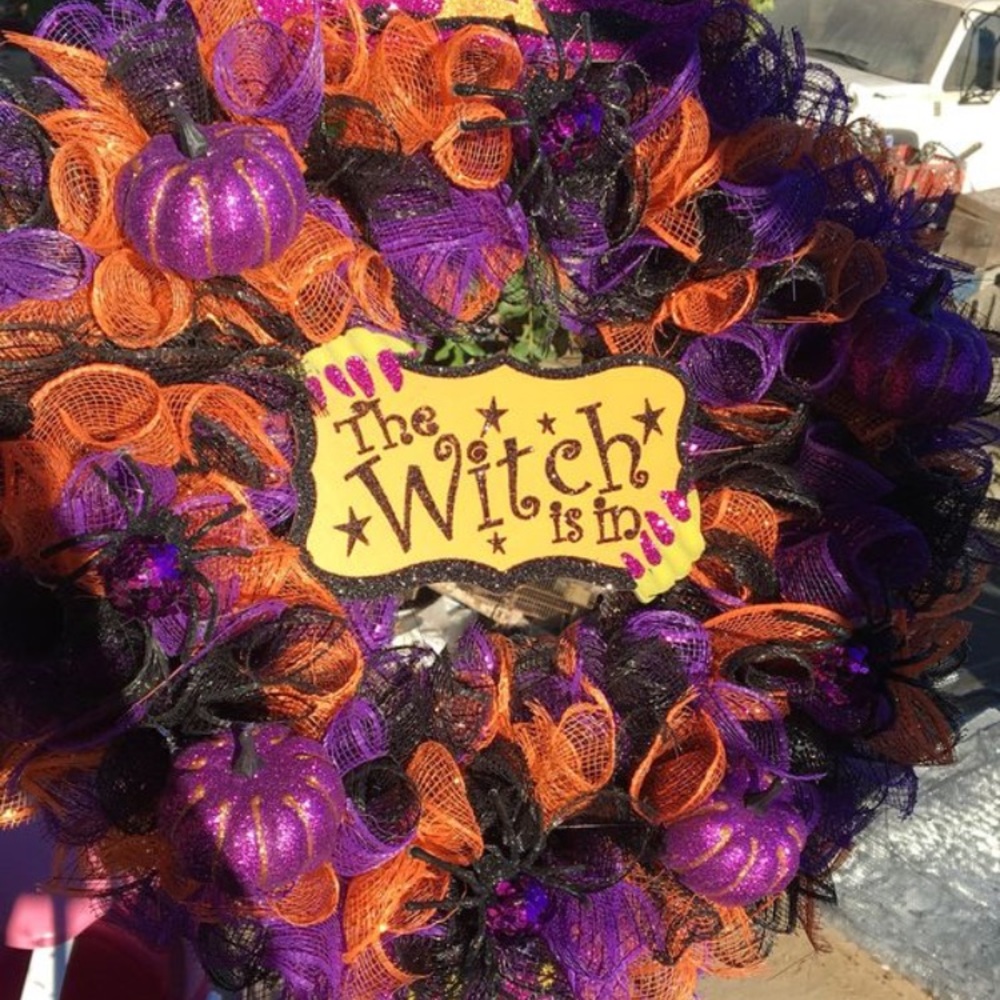 Halloween wreath